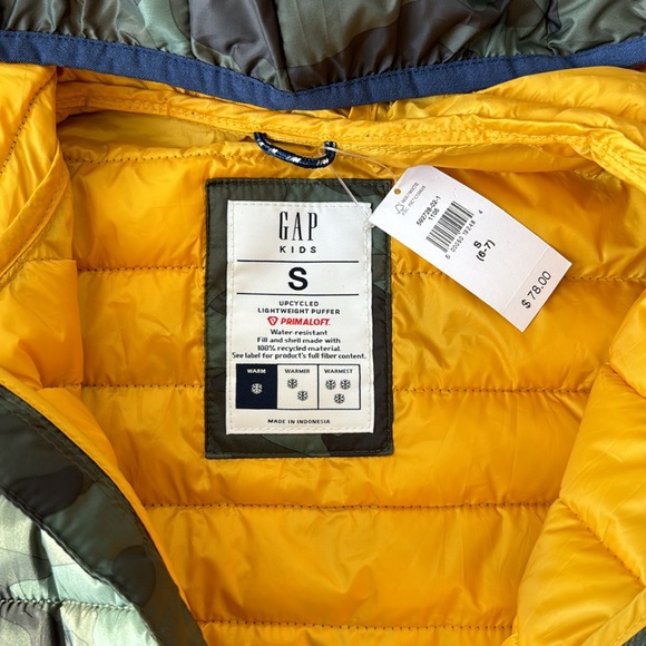 Gap Kids Lightweight Puffer Size S (6/7) - Picture 8 of 11